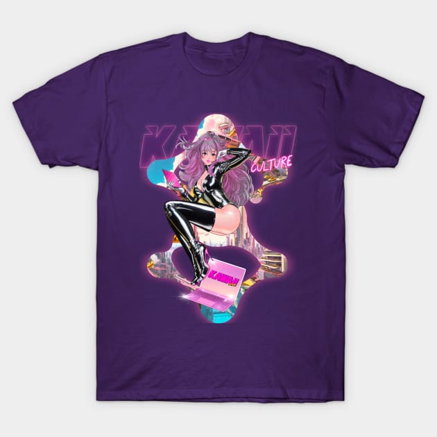 KAWAII CULTURE - Synergy -Selena : An adorable anime cutie from the future T-Shirt by Kawaii Culture